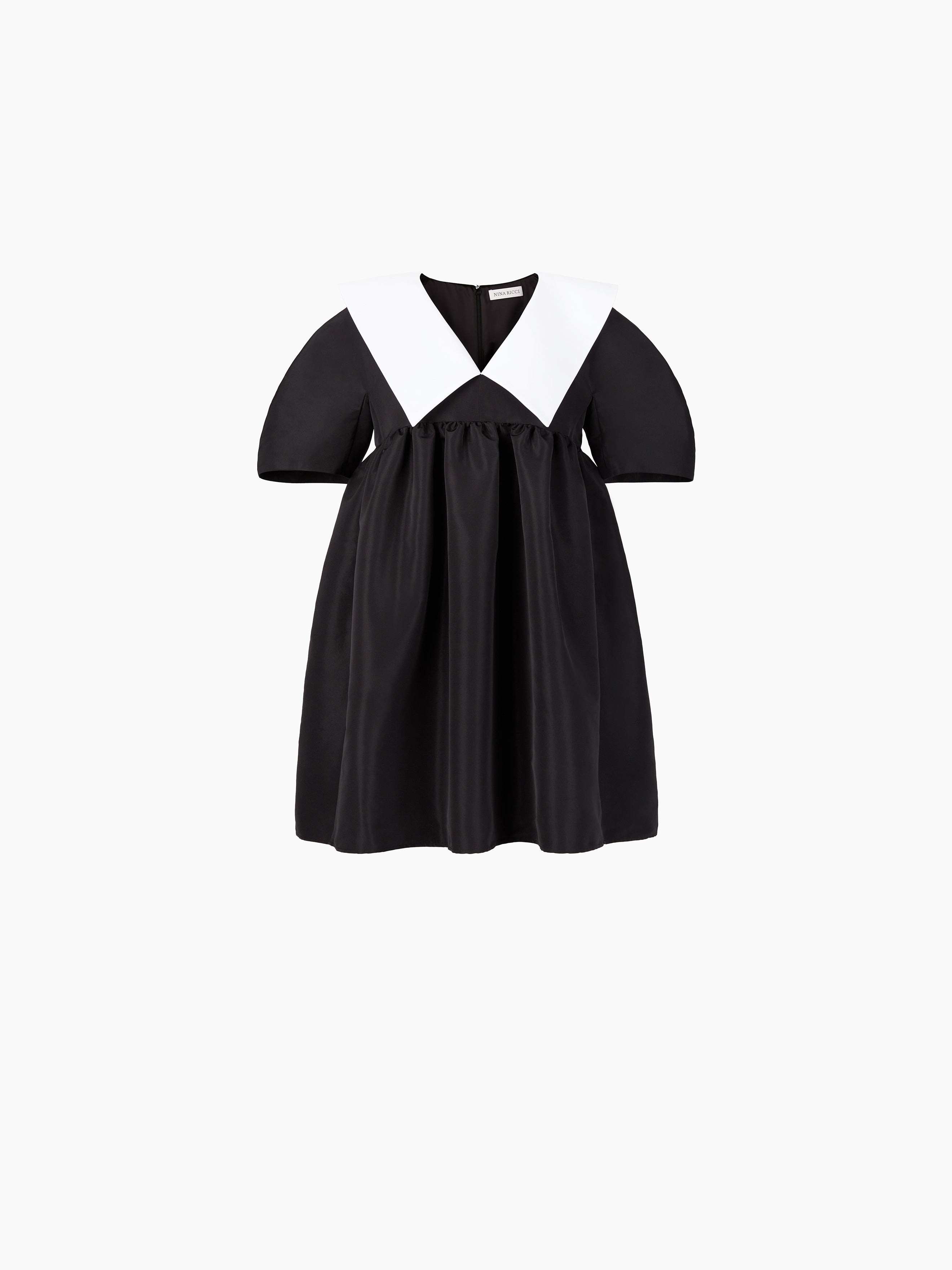 TAFFETA BABYDOLL DRESS - 5