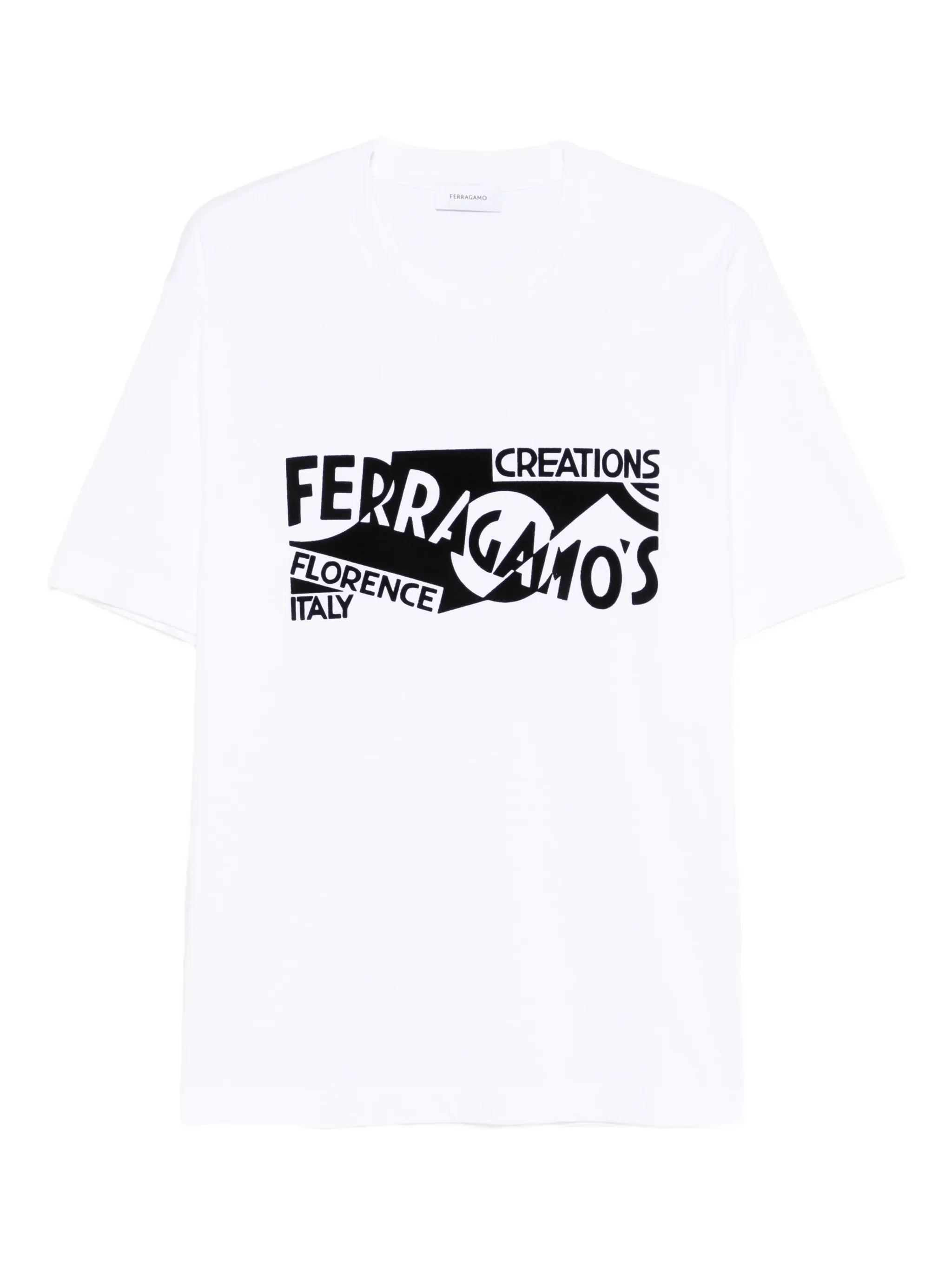 Ferragamo Logo-detail T-shirt - 1