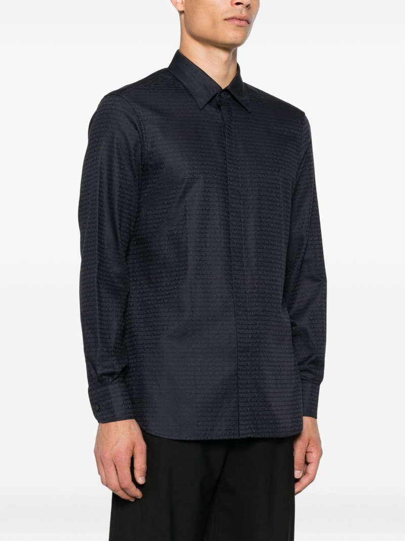 monogram-print shirt 3