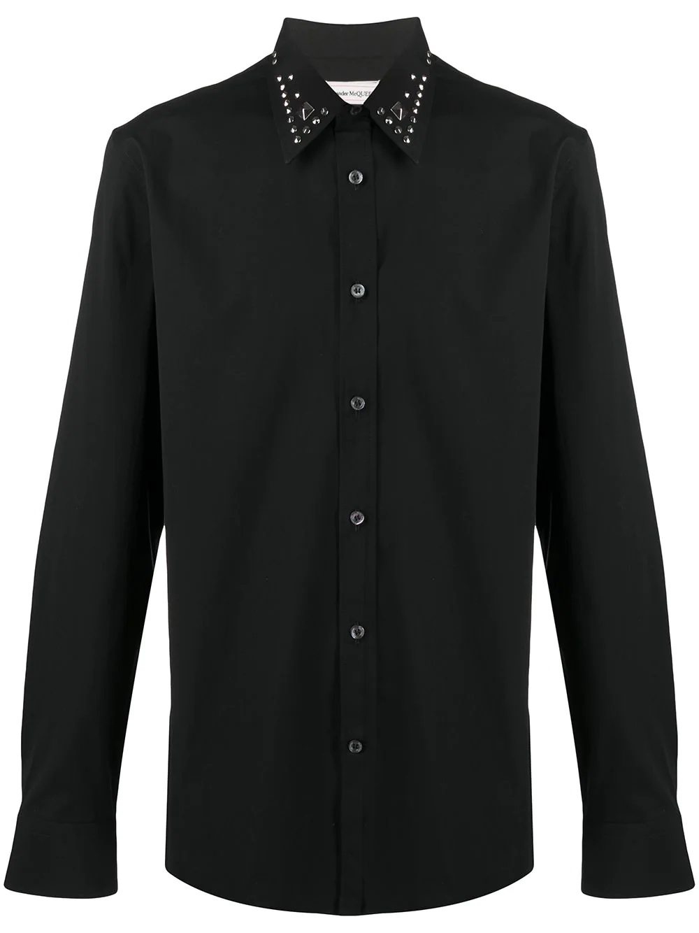 studded collar shirt - 1