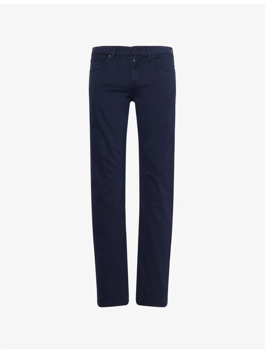 Slimmy Tapered-Leg Stretch-Cotton Blend Trousers - 1