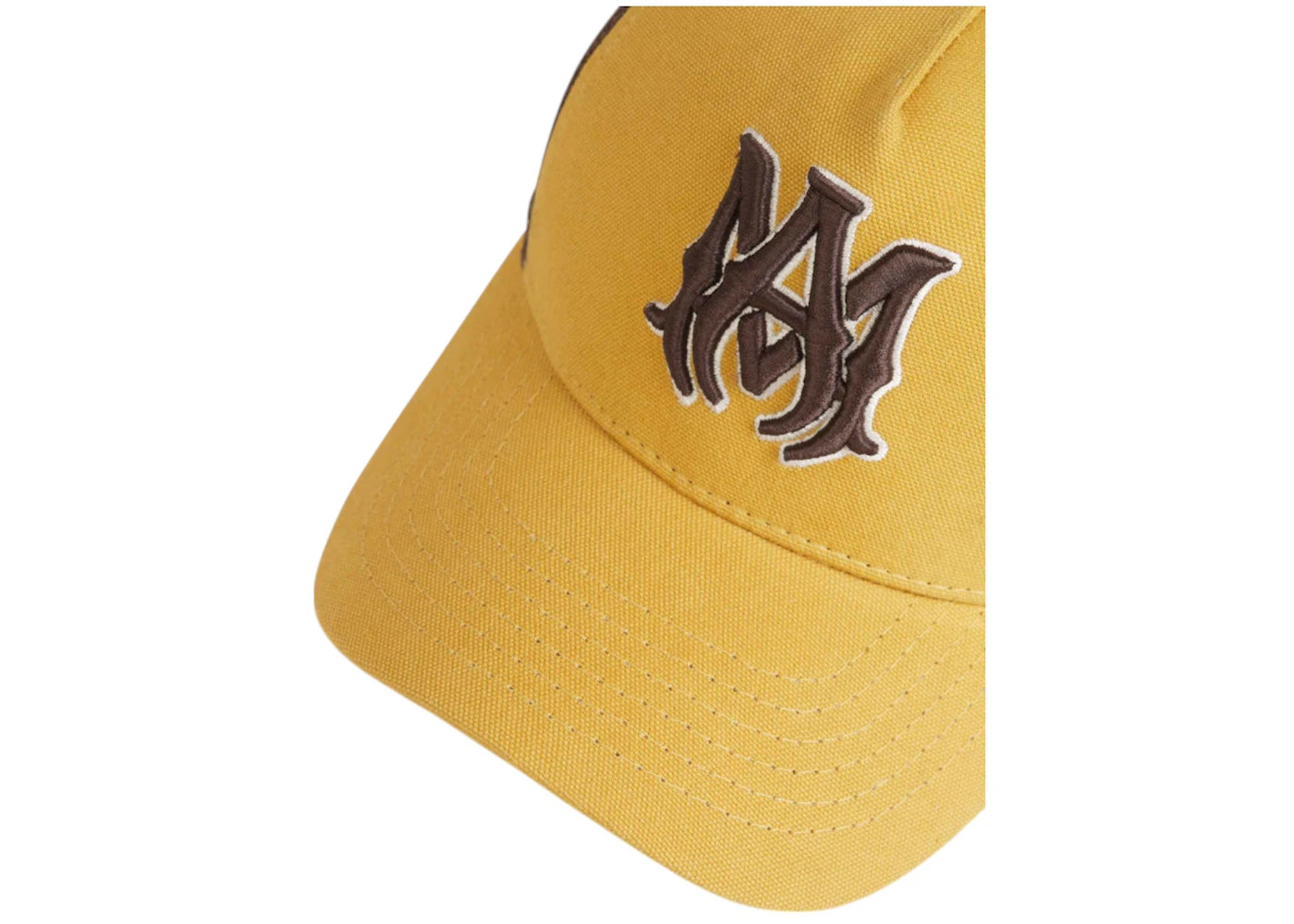 AMIRI MA Logo Trucker Cap Chai Tea - 3