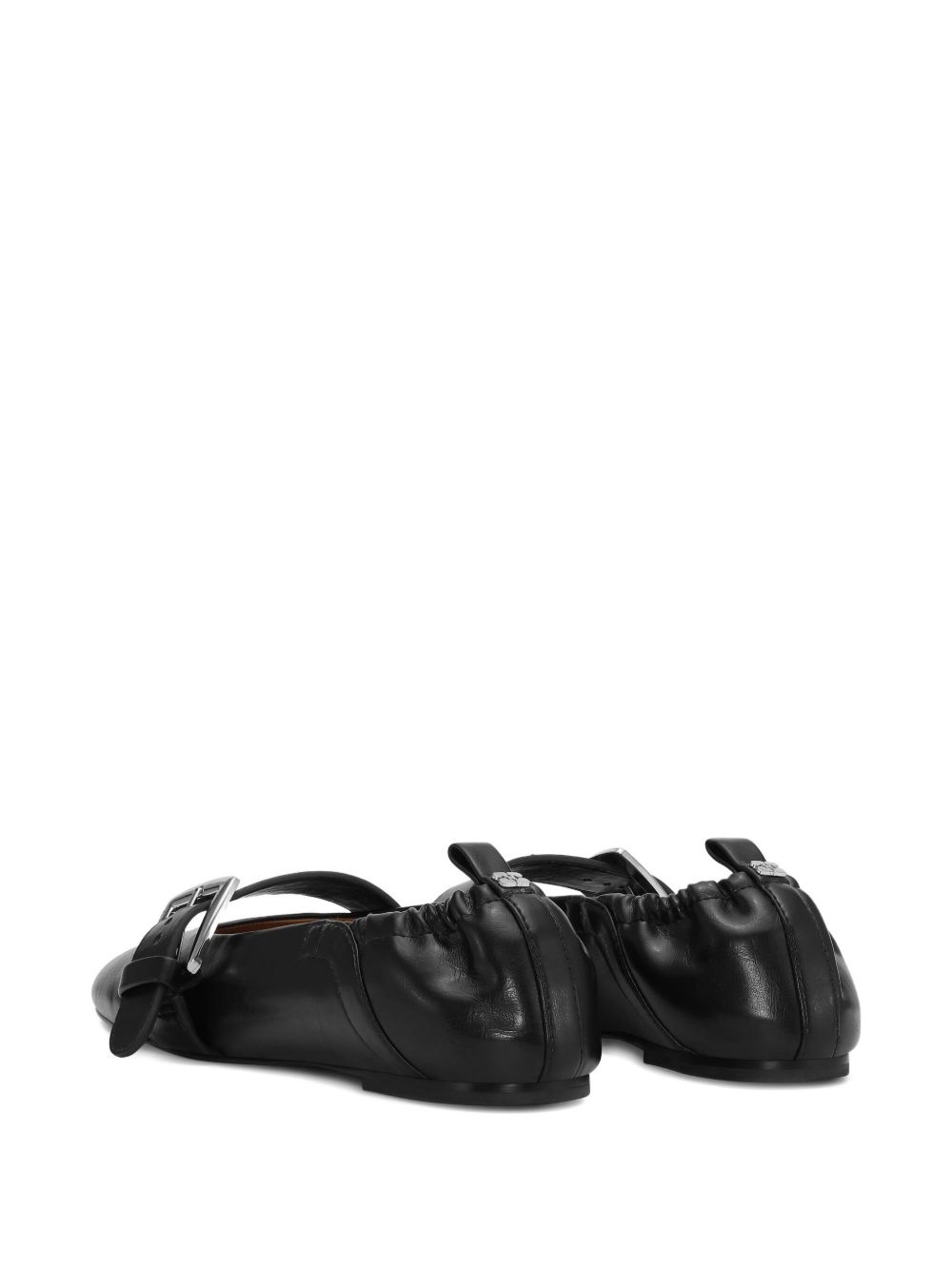 faux-leather ballet flats - 3