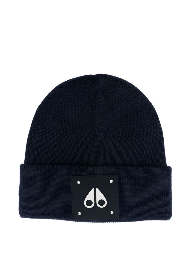 logo-plaque beanie 1