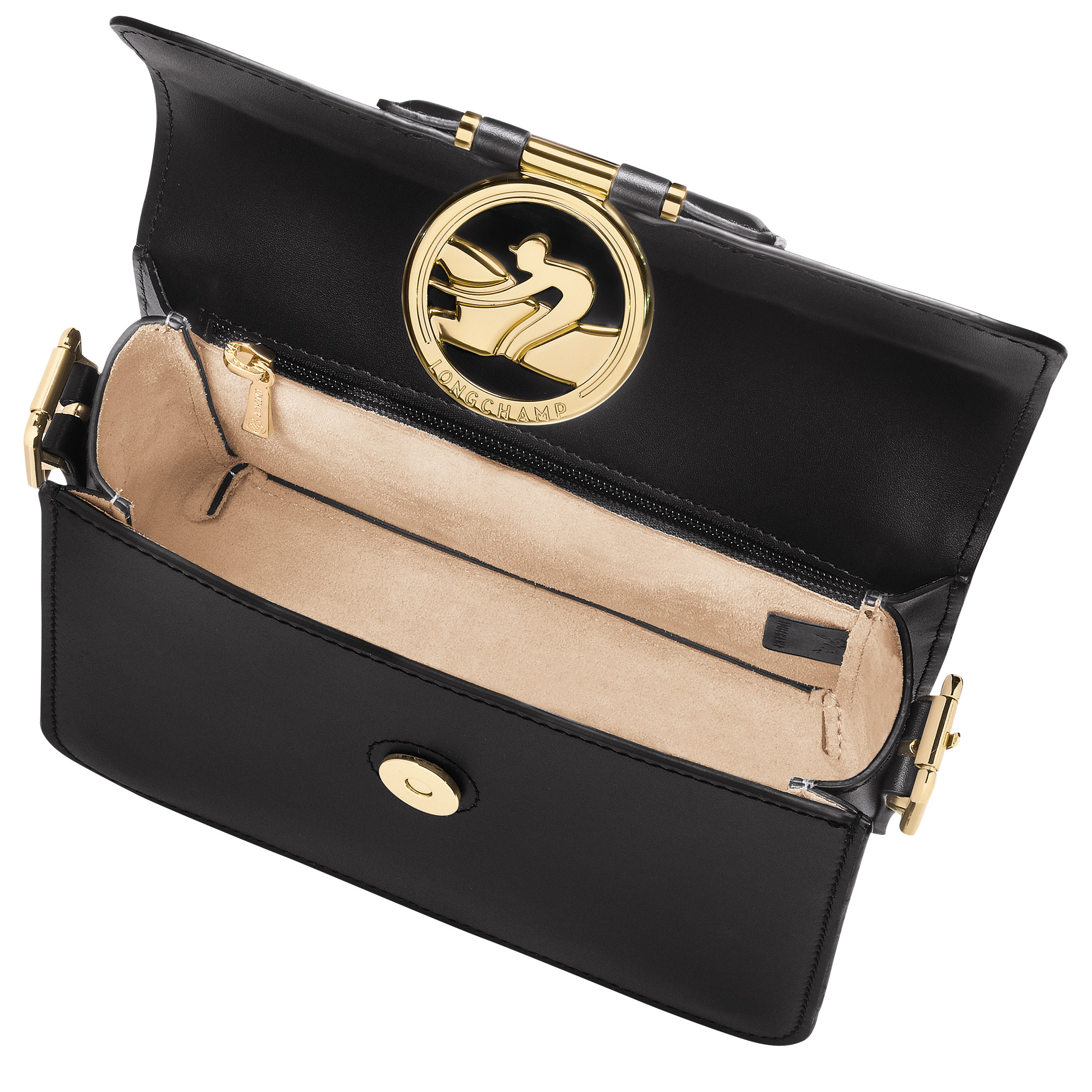 Box-Trot S Crossbody bag Black - Leather - 5