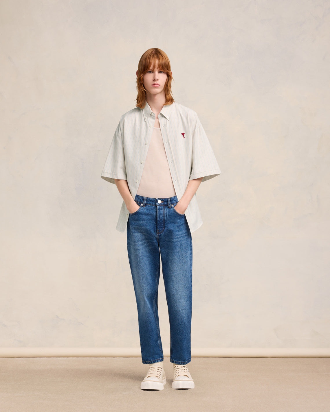 BOXY FIT SHORT SLEEVE SHIRT - 2