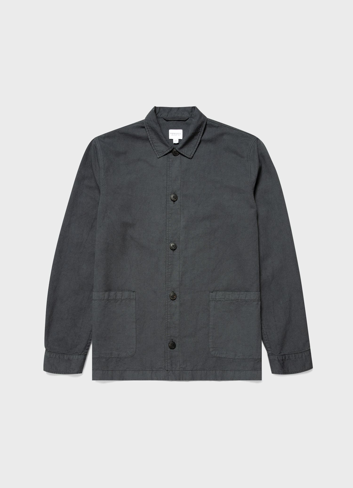 Cotton Linen Twin Pocket Jacket - 1