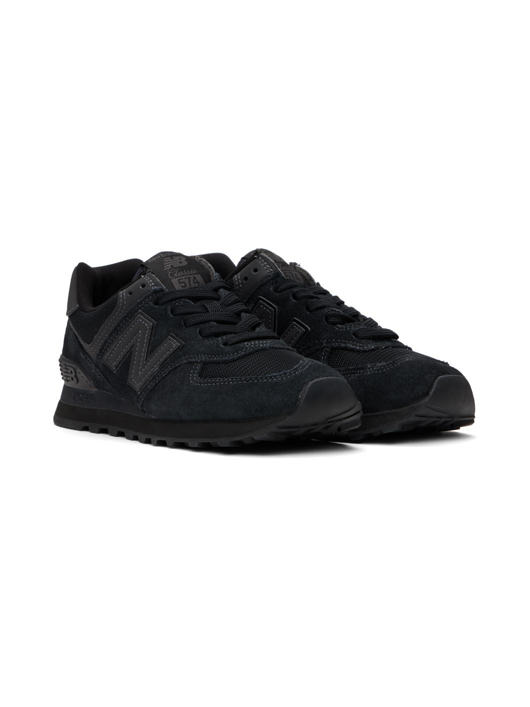 Black 574 Core Sneakers - 4