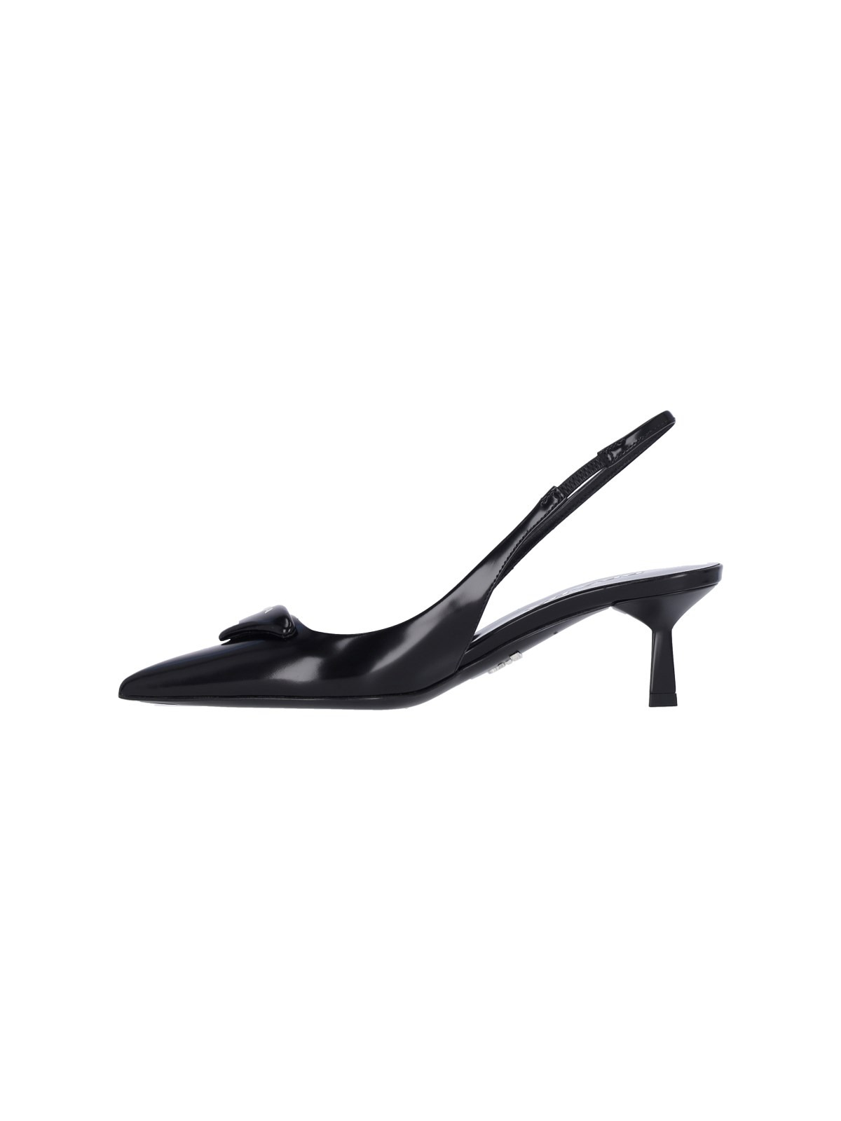 LOGO SLINGBACK PUMPS - 3