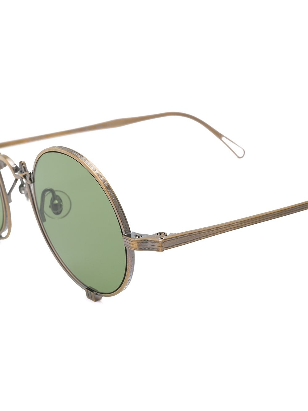oval frame sunglasses - 3