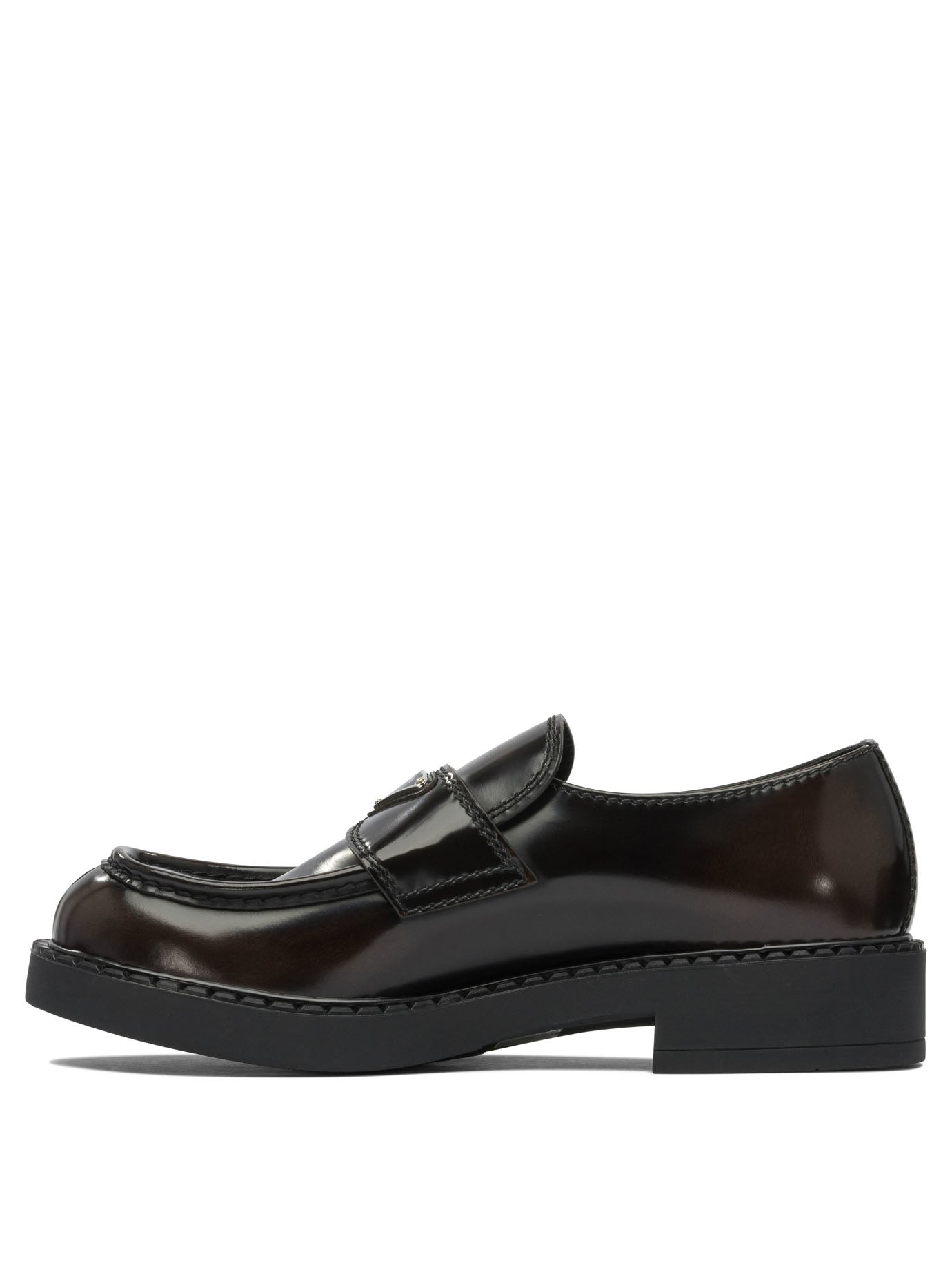 Prada 35mm "chocolate" Loafers - 3