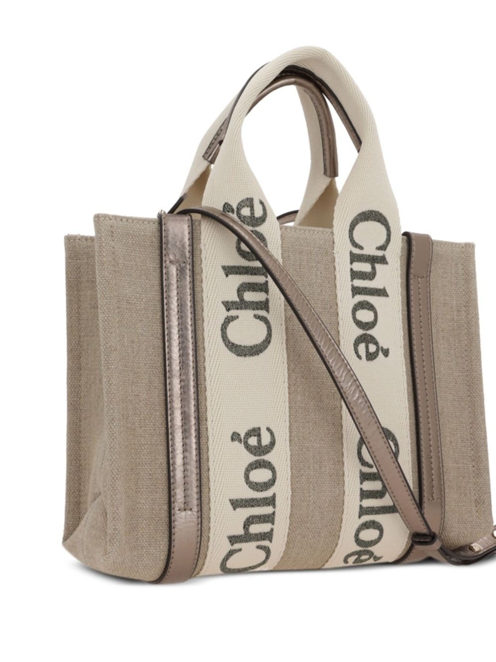 small Woody tote bag - 3