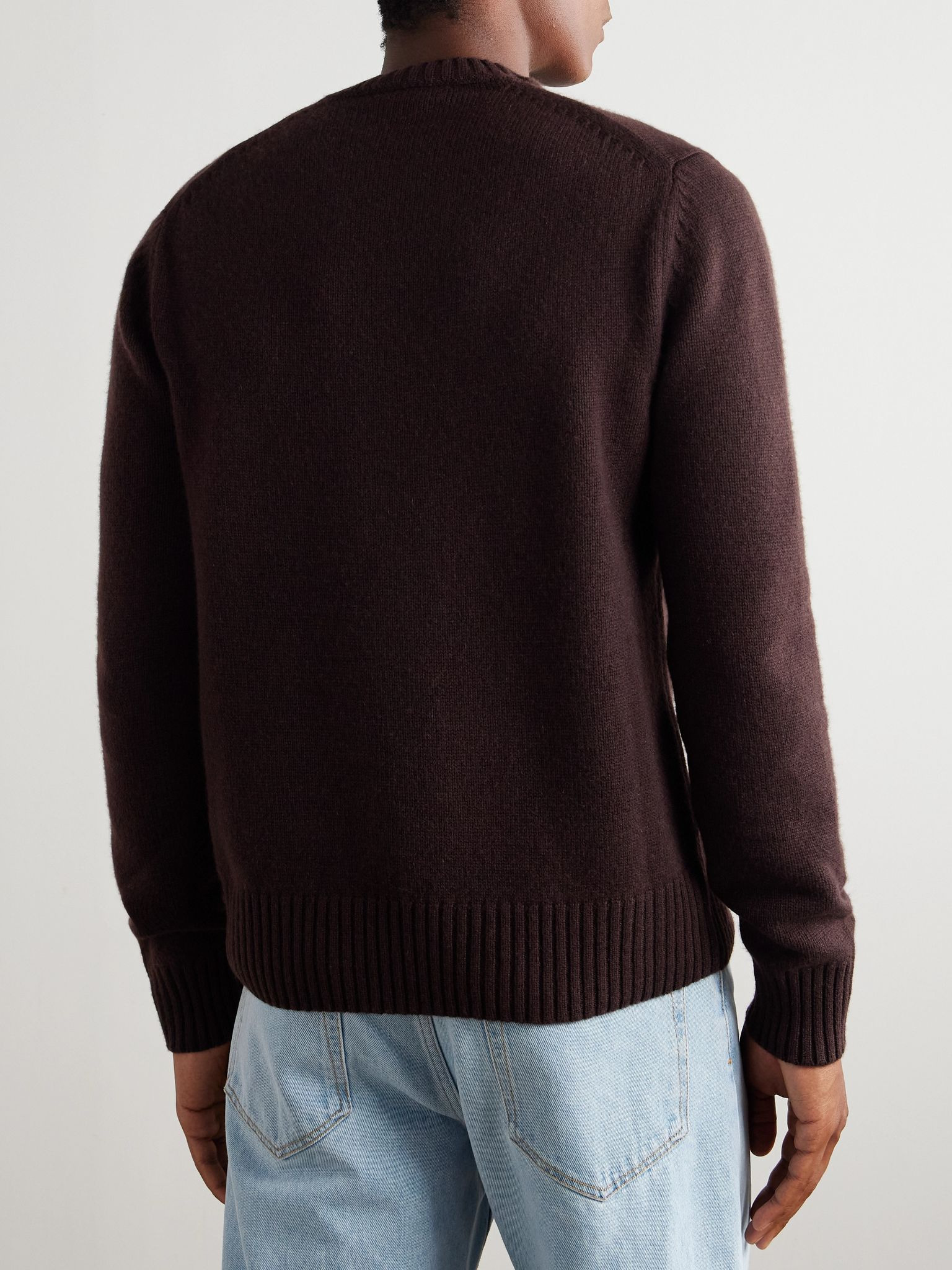 Cashmere Sweater Brown - 4
