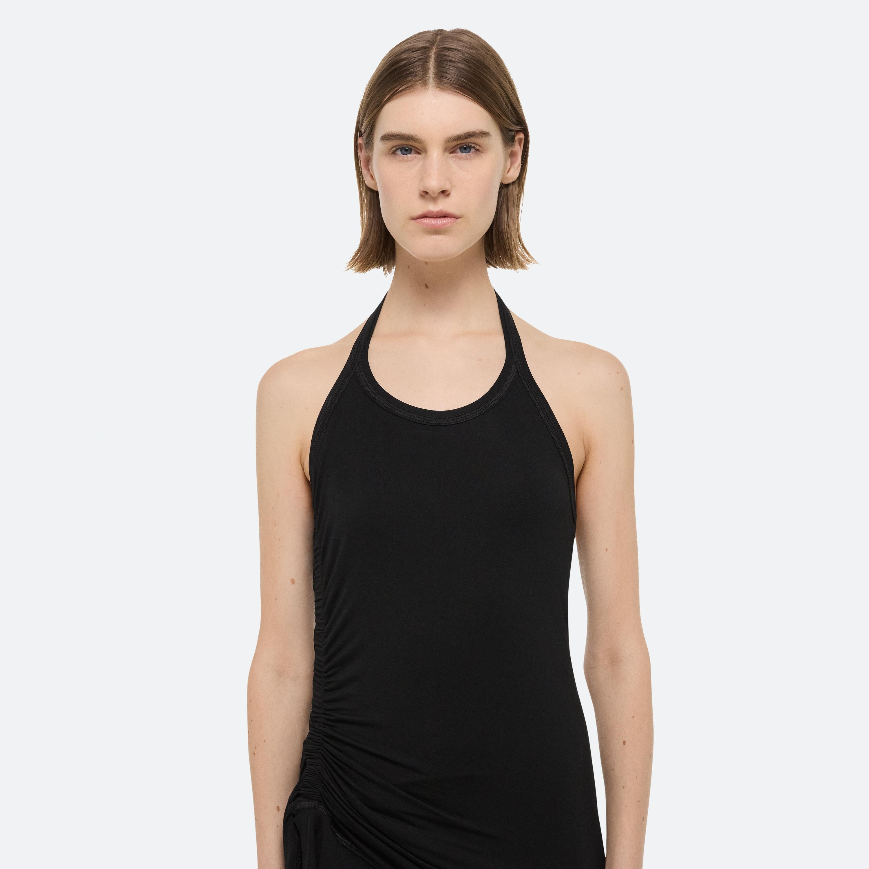 WIND HALTER DRESS - 6