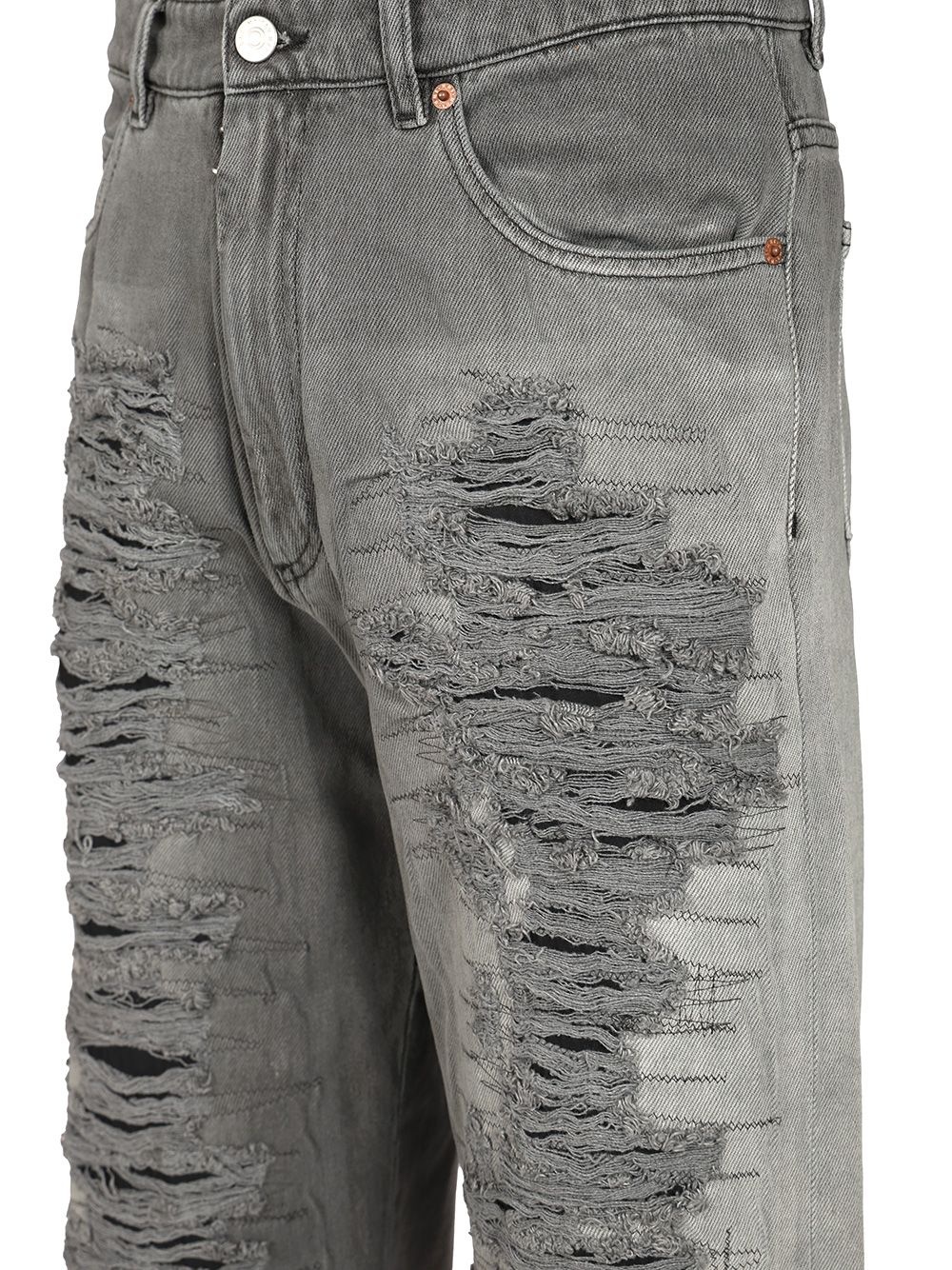 Pants 5 Pockets Jeans Black - 4