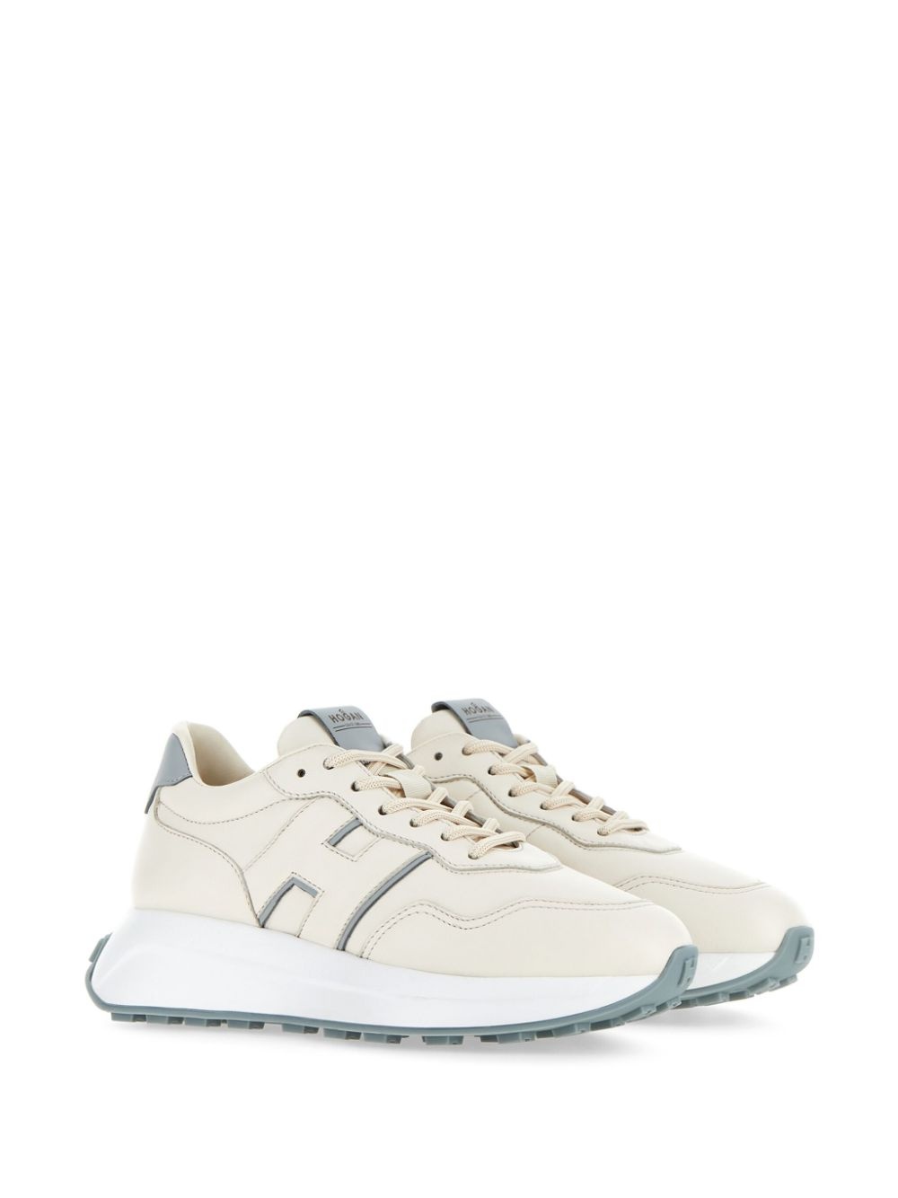 logo-patch sneakers - 2