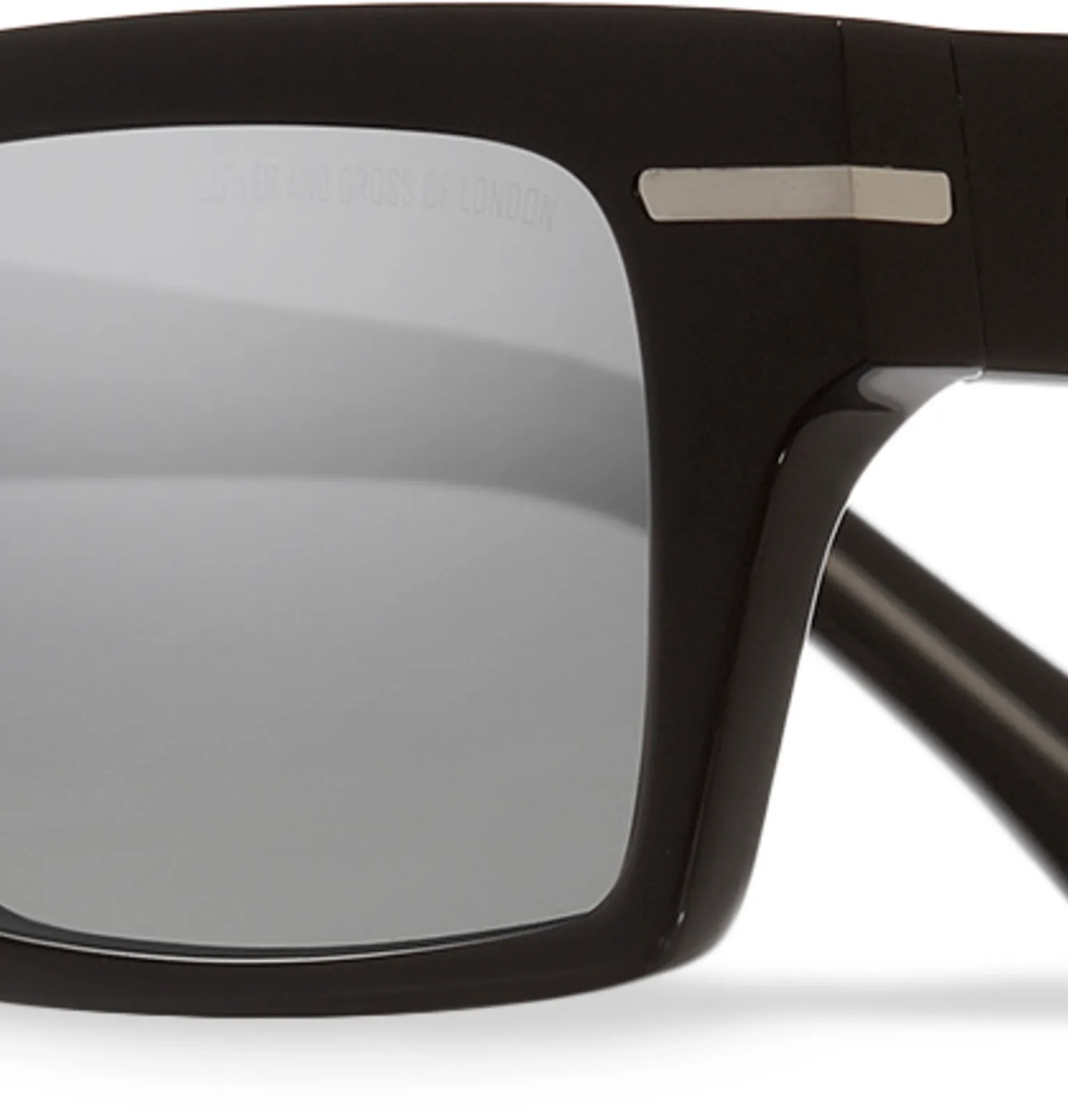 Rectangular-Frame Acetate Sunglasses - 2