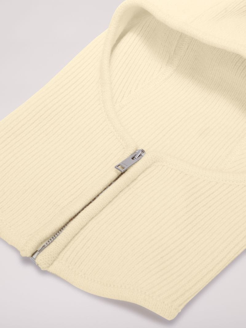 RIB KNIT BALACLAVA - 4