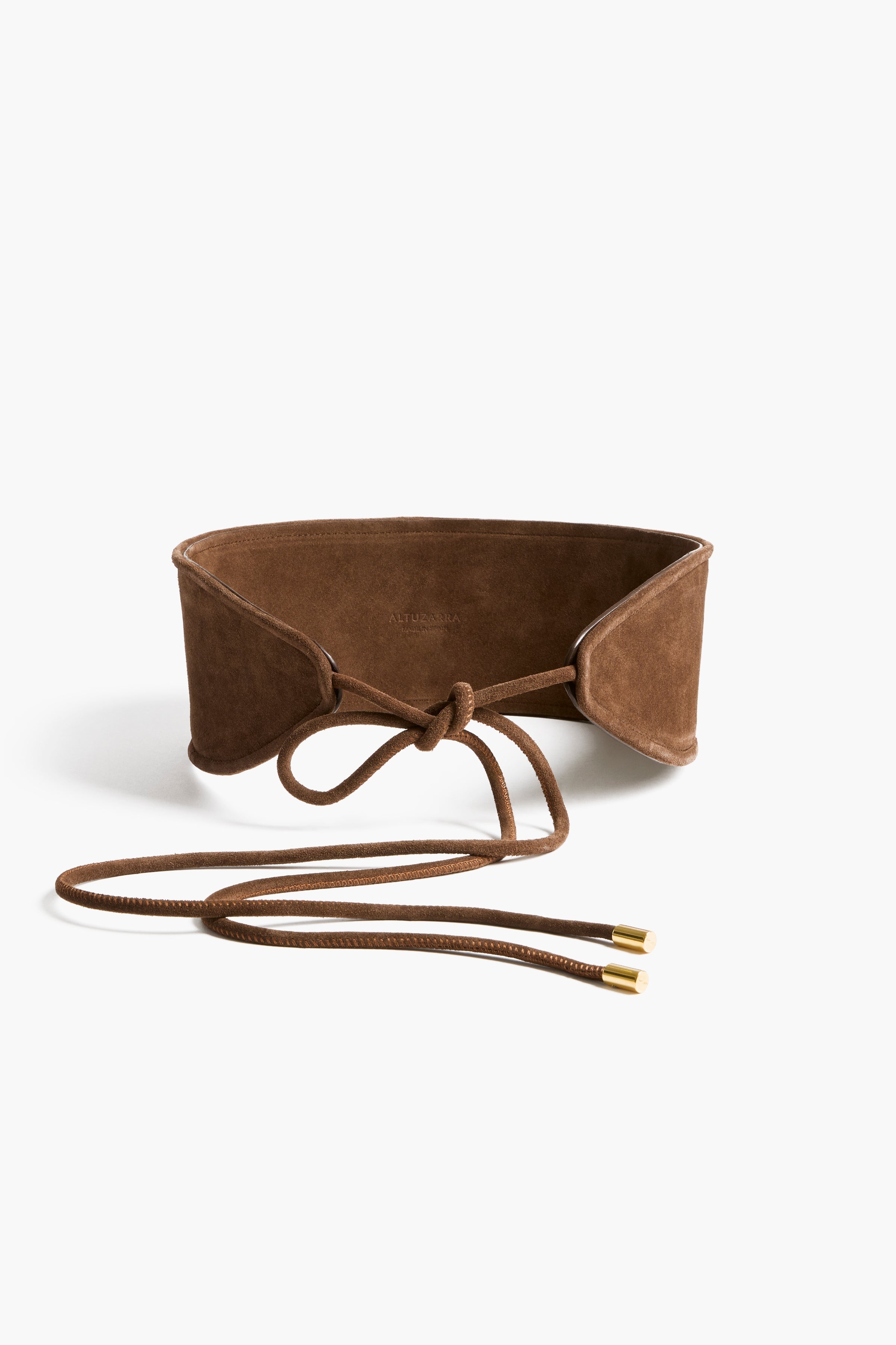 LACE TIE  WIDE BELT - 1
