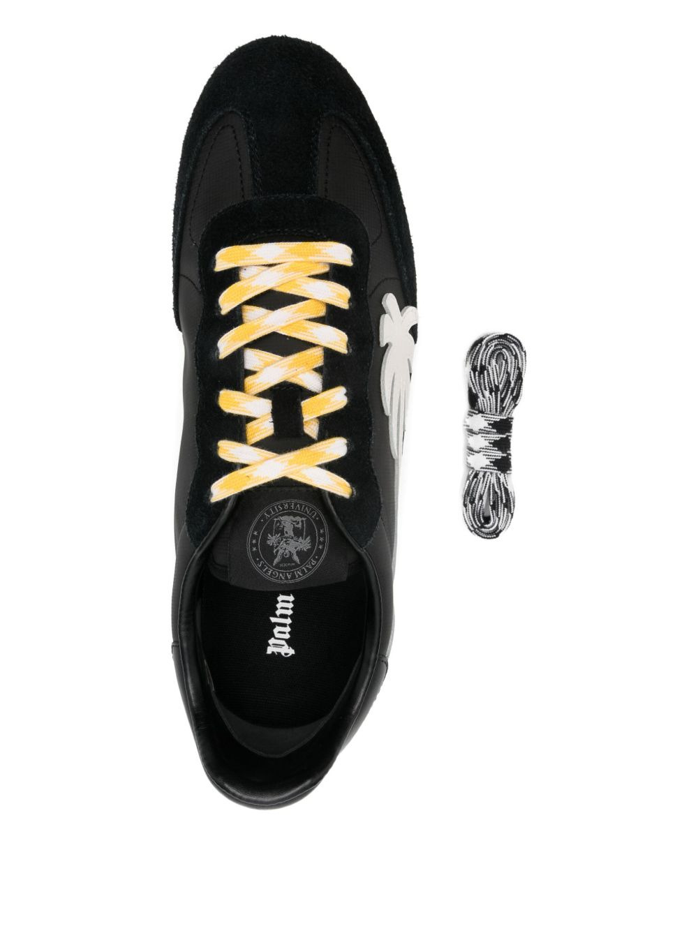 Pa 5 palm-tree leather sneakers - 4