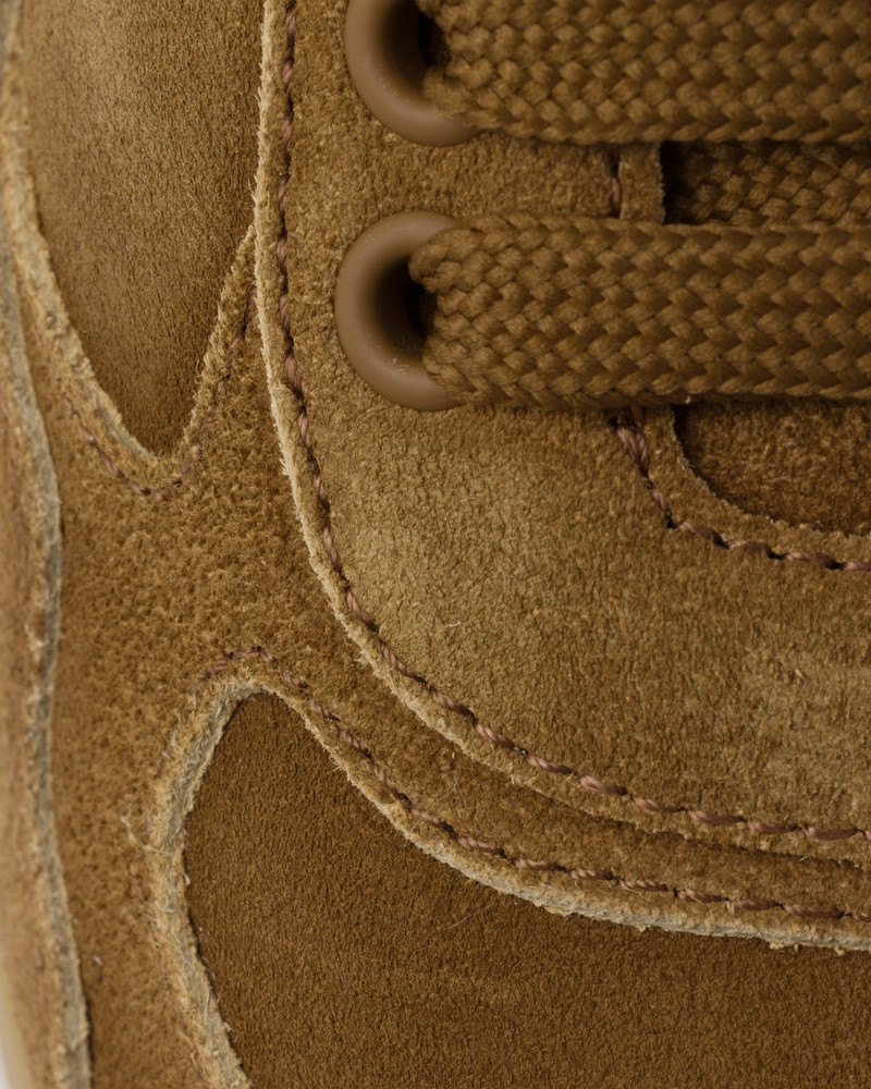 Faded suede sneakers 6