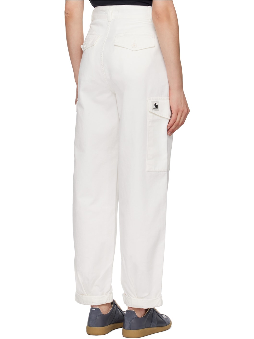 White Collins Trousers - 3