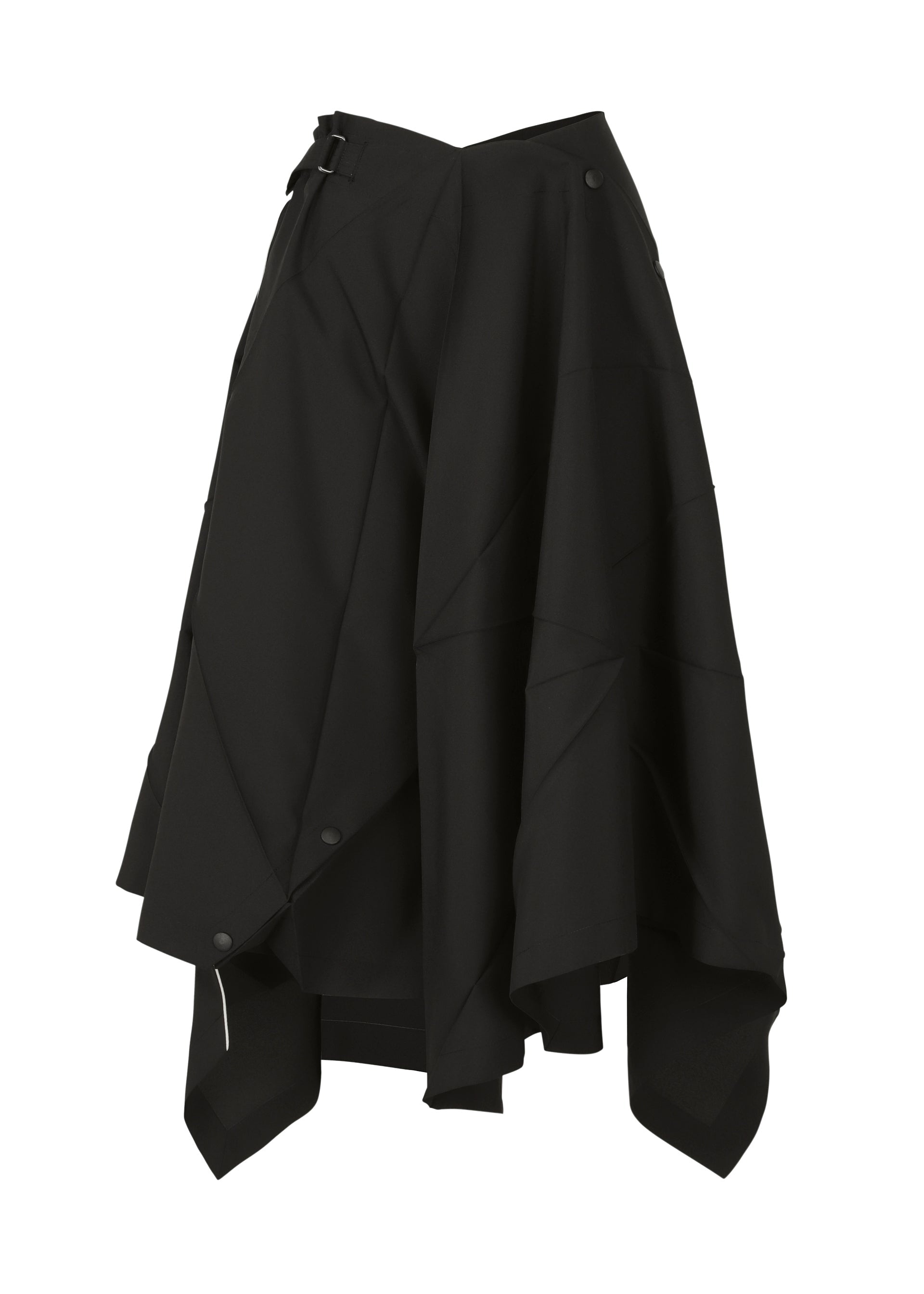 （美品）イッセイミヤケ ISSEY MIYAKE 絹　ロング丈　ダークパープル ISSEY MIYAKE(イッセイミヤケ) 18AW Nylon zip-up squid coat