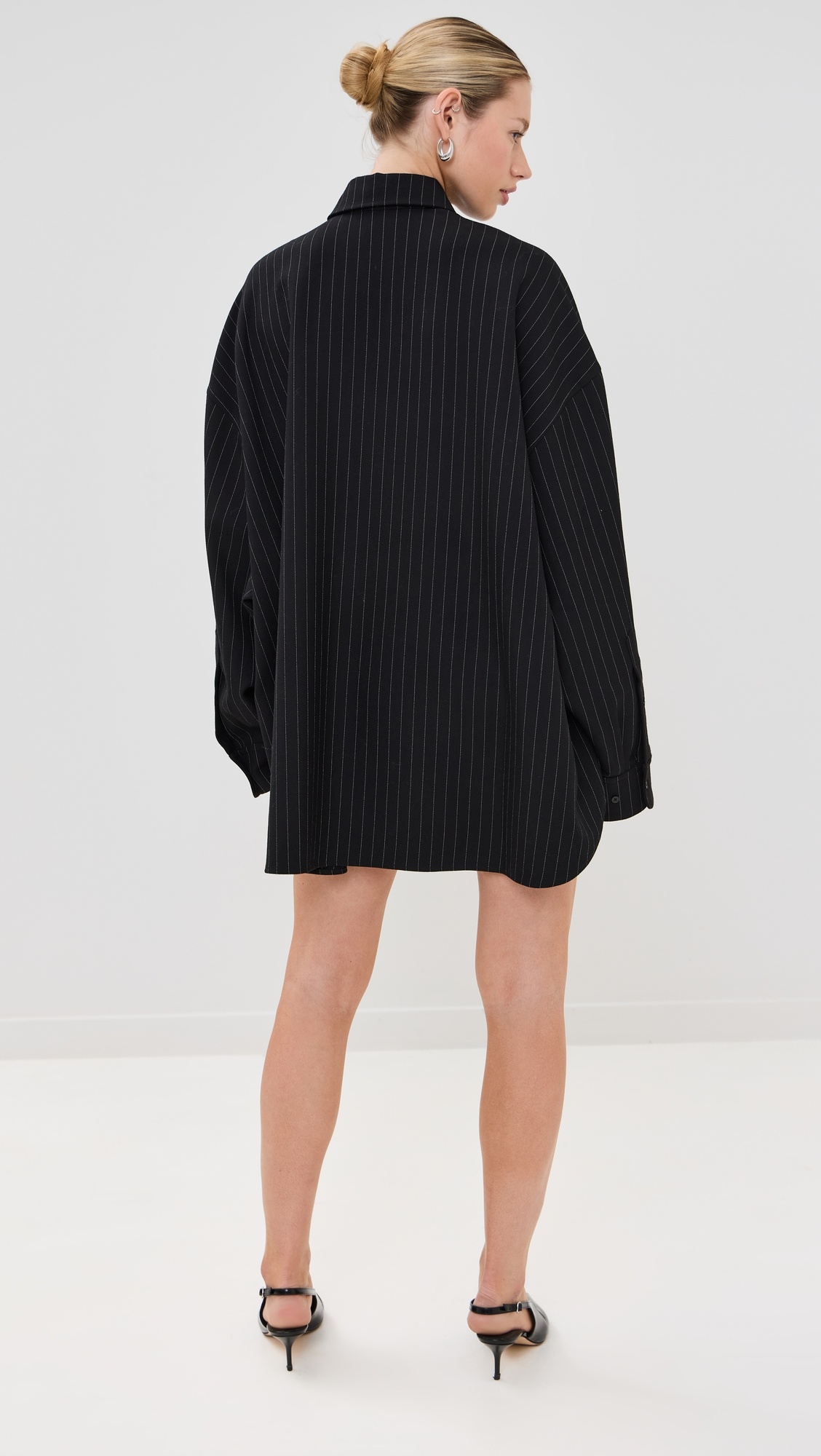 Oversize Shirt Dress Mini - 2