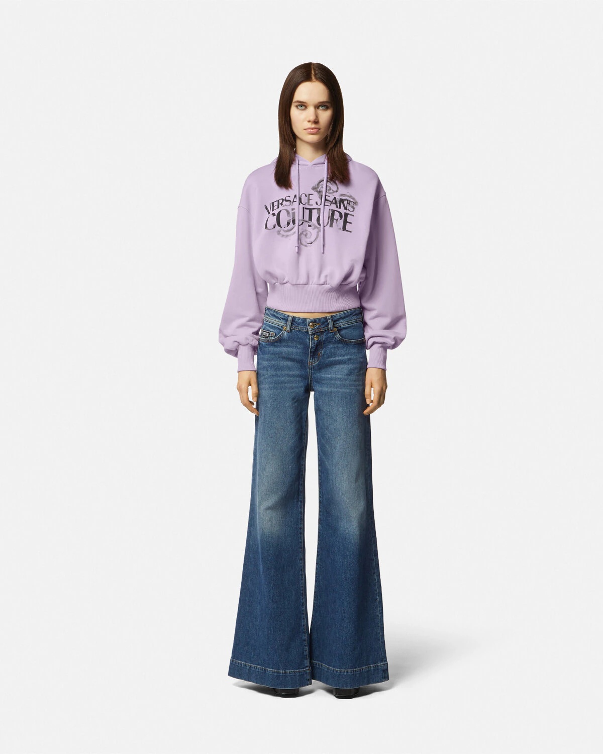 Watercolor Couture Logo Hoodie - 2