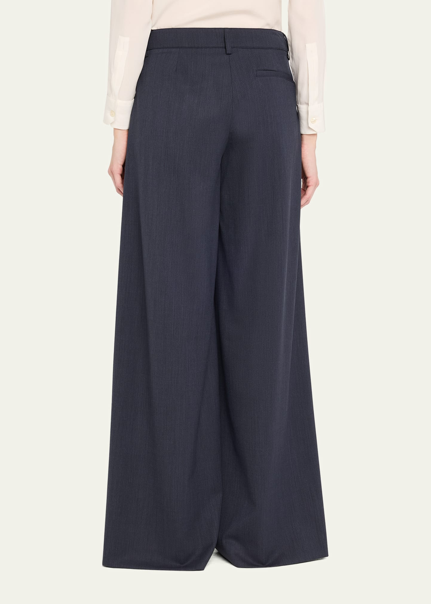 New Didi Wool-Blend Wide-Leg Pants - 3