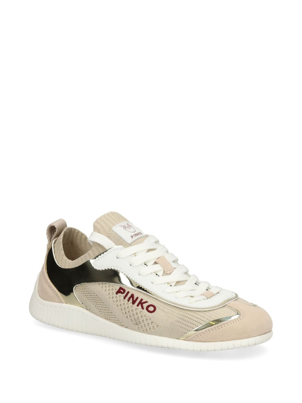 logo-embroidered sneakers - 2