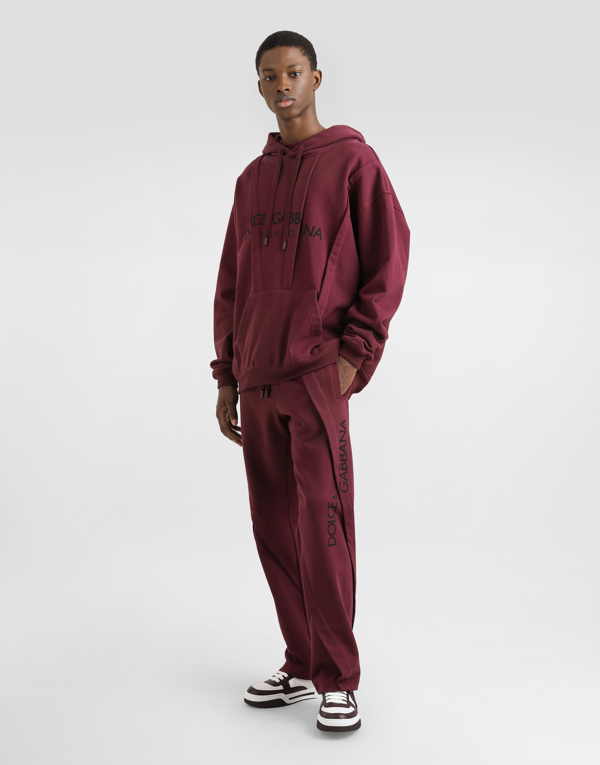Cotton hoodie with logo - 2