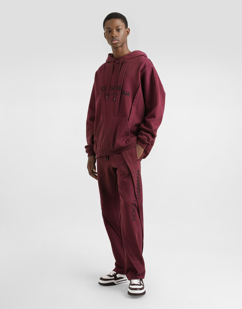 Dolce & Gabbana Cotton hoodie with logo outlook