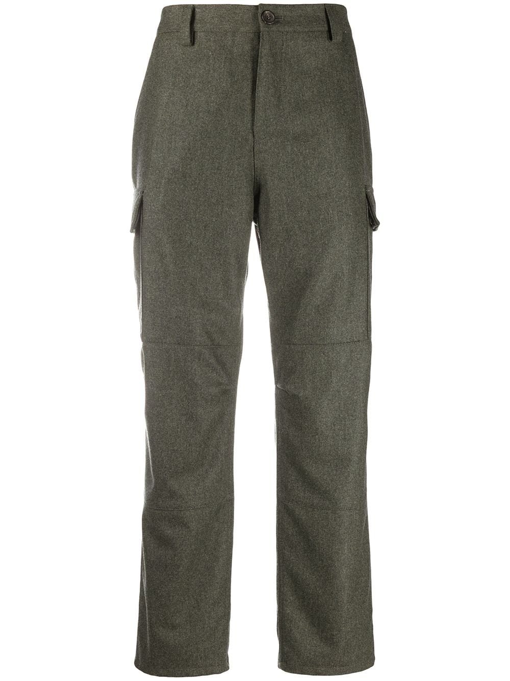 wool utility trousers - 1