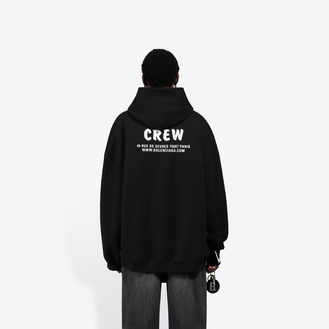 Crew Large Fit Zip-Up Hoodie - 5