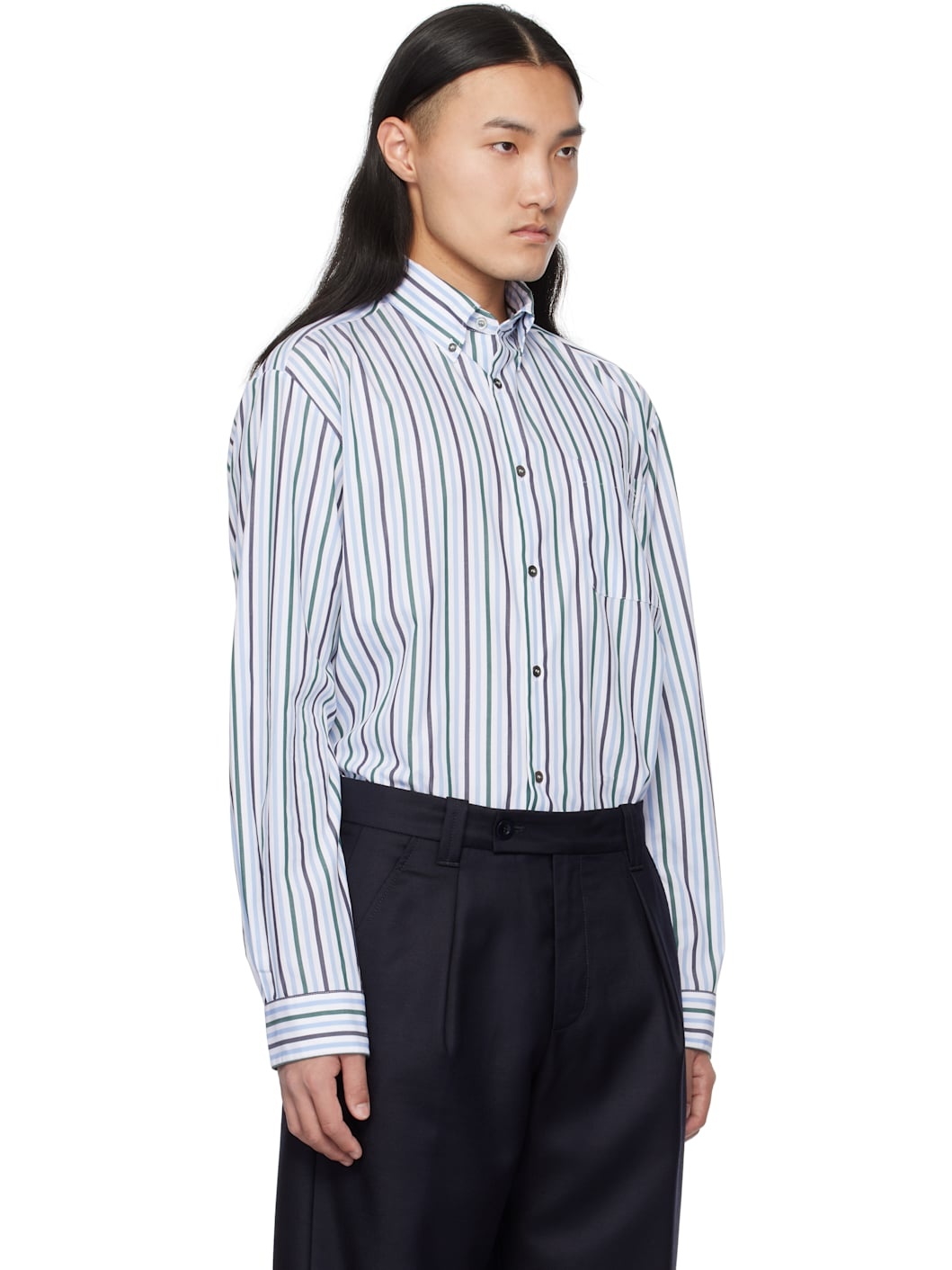 Blue Mateo Logo Shirt - 2
