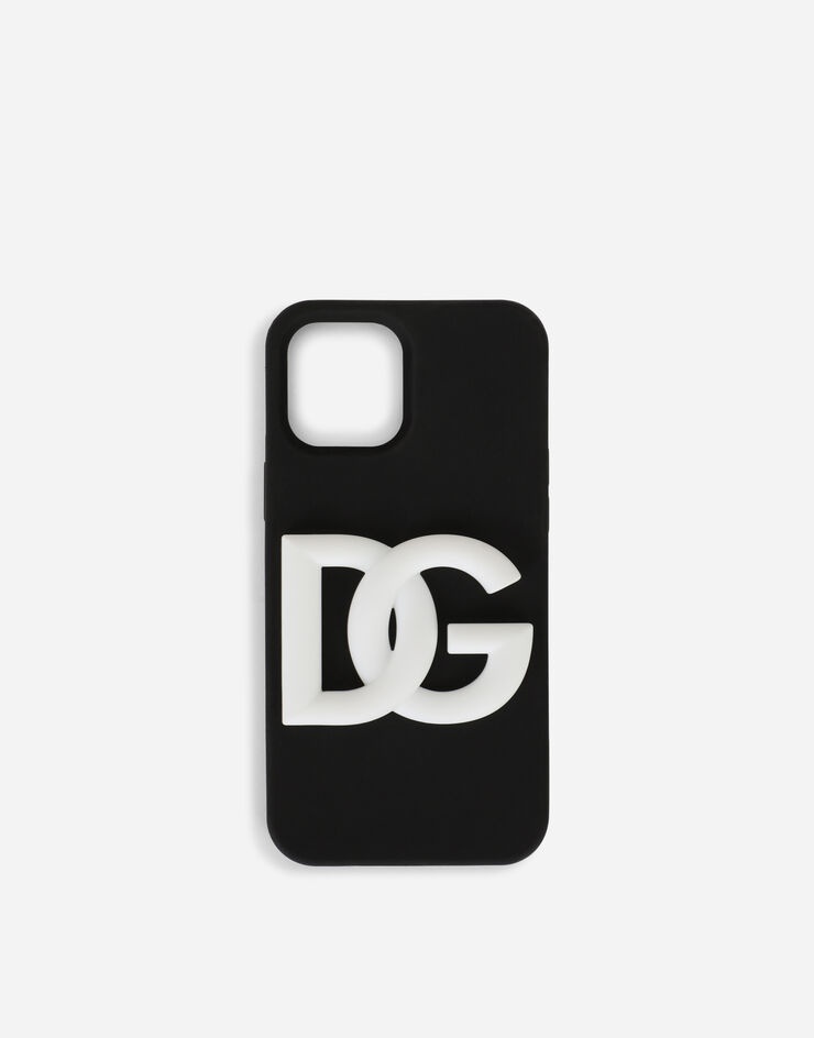 Rubber iPhone 12 Pro cover with DG logo - 1