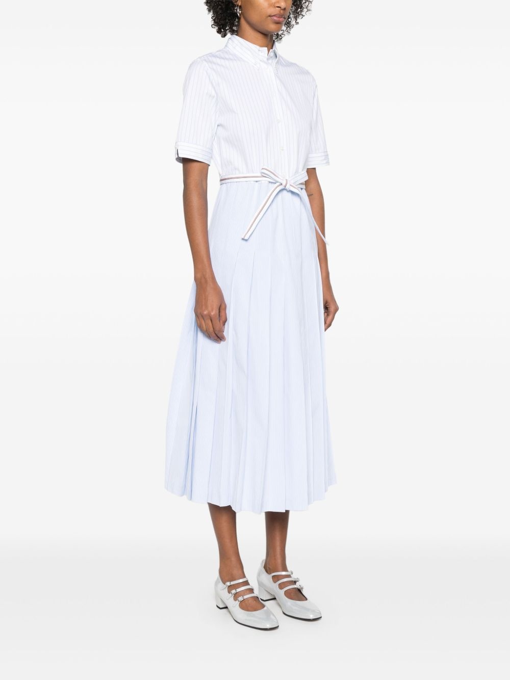 striped midi dress - 3