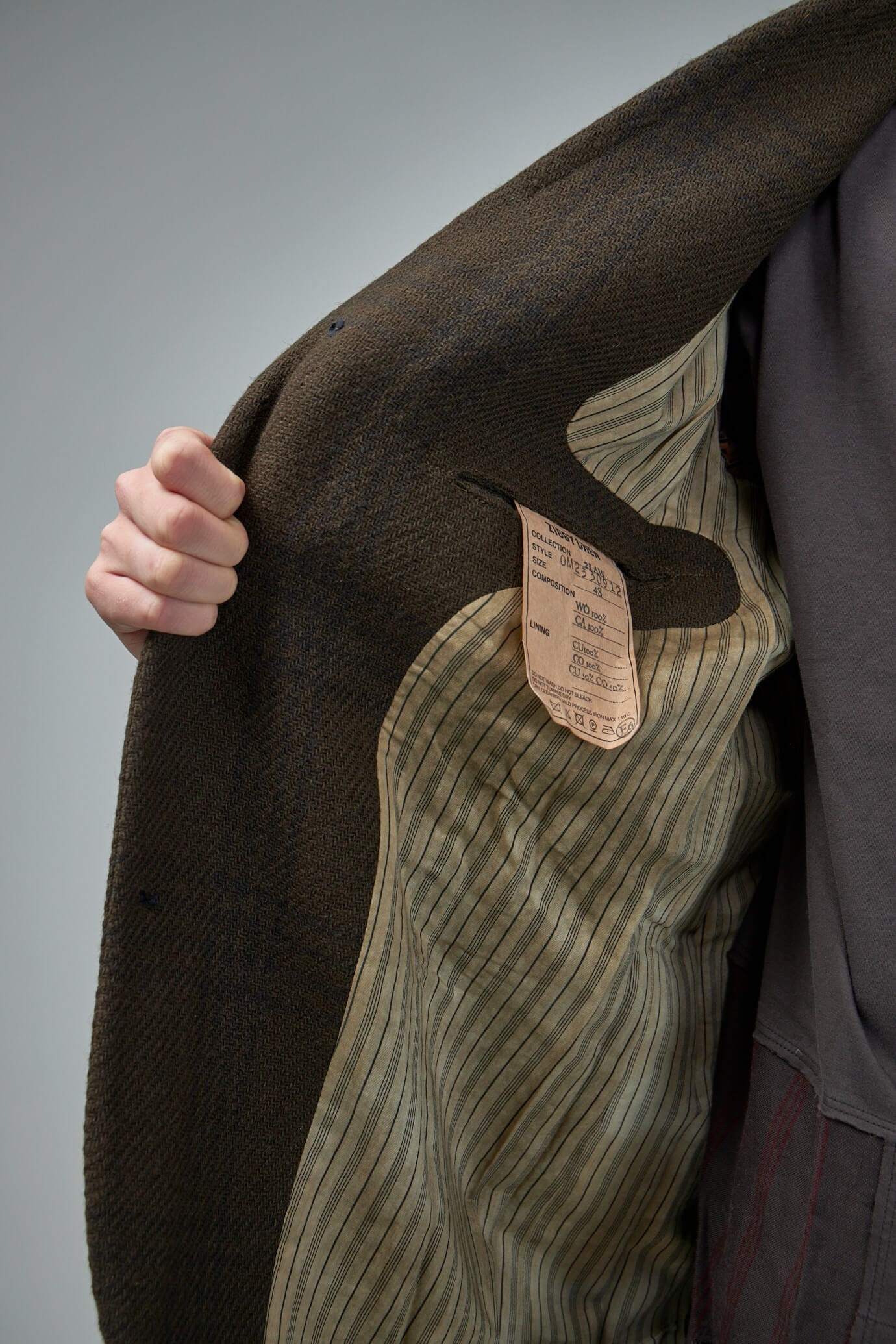 Single Breasted Blazer With Scholar Print - 6