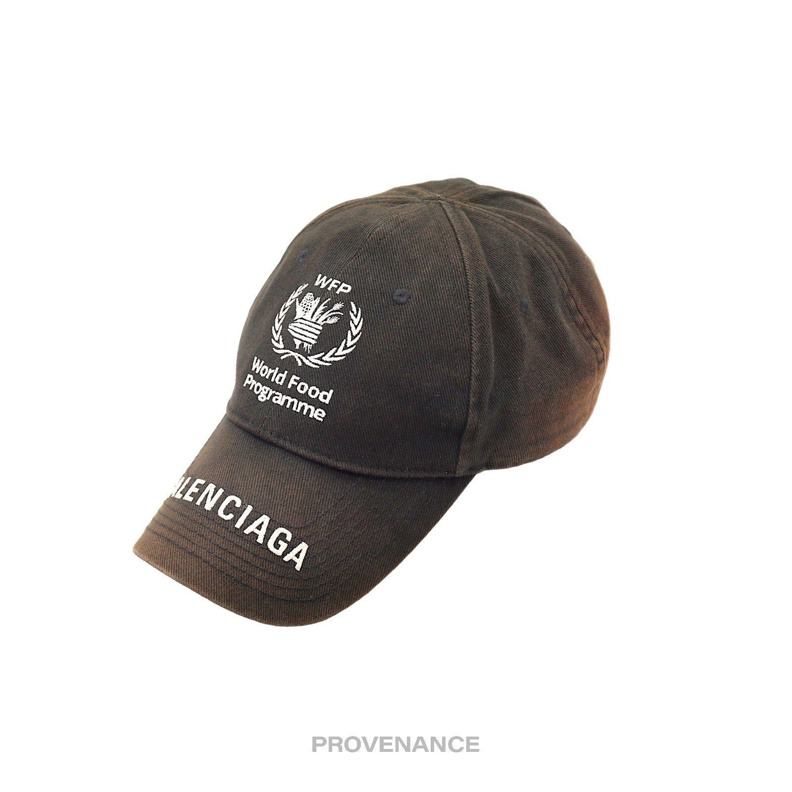 Balenciaga WFP World Food Programme Cap - Faded Black - 2