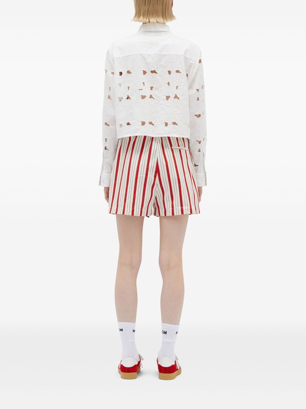 striped shorts - 4
