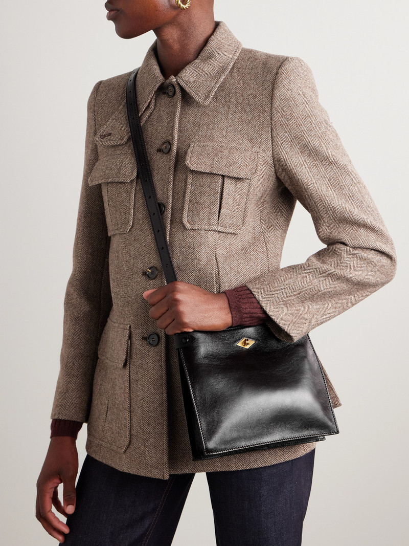 MÉTIER Stowaway Leather Shoulder Bag outlook