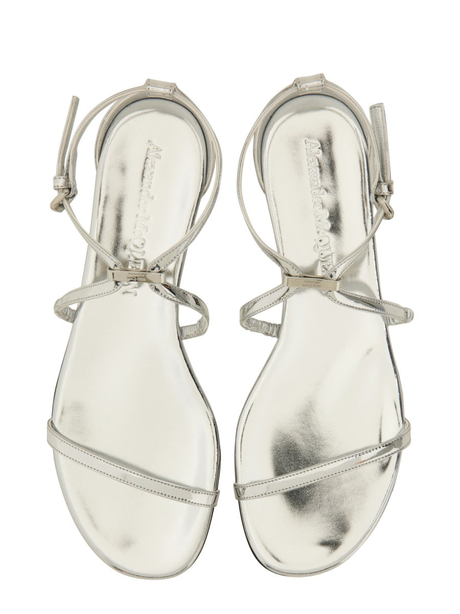 Alexander Mcqueen Women Strappy Sandal - 6