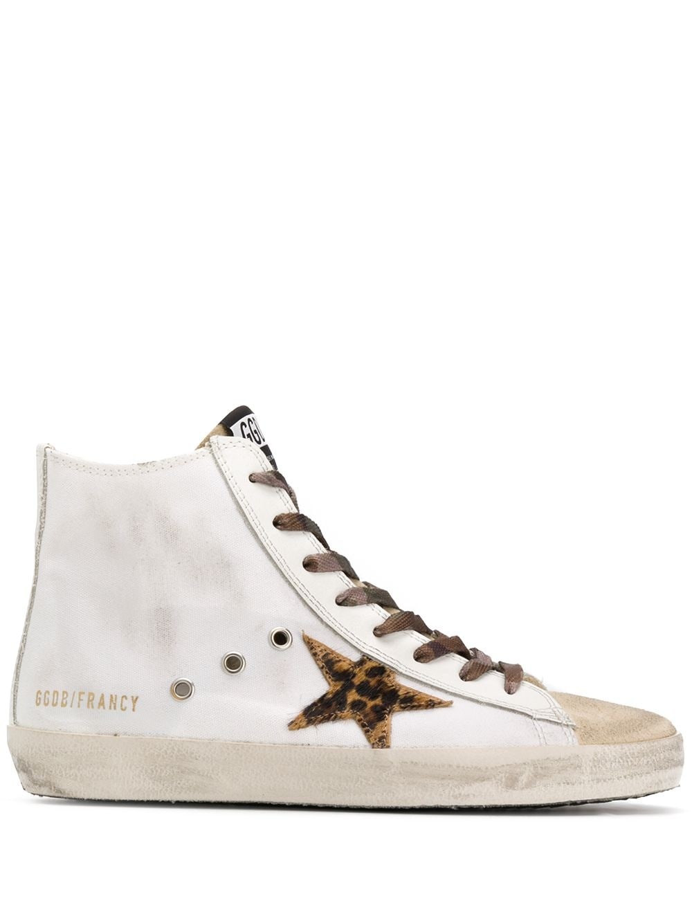 star high top sneakers - 1