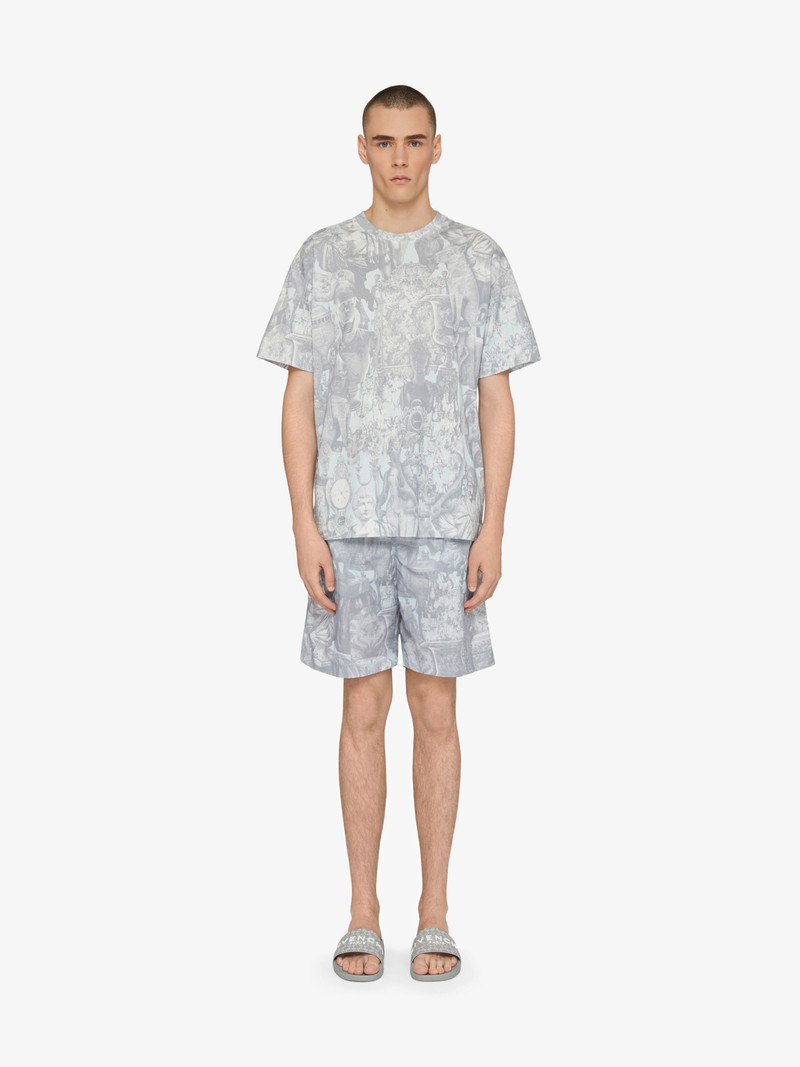 Givenchy T-SHIRT IN COTTON WITH HUBERT OBJECTS PRINT outlook