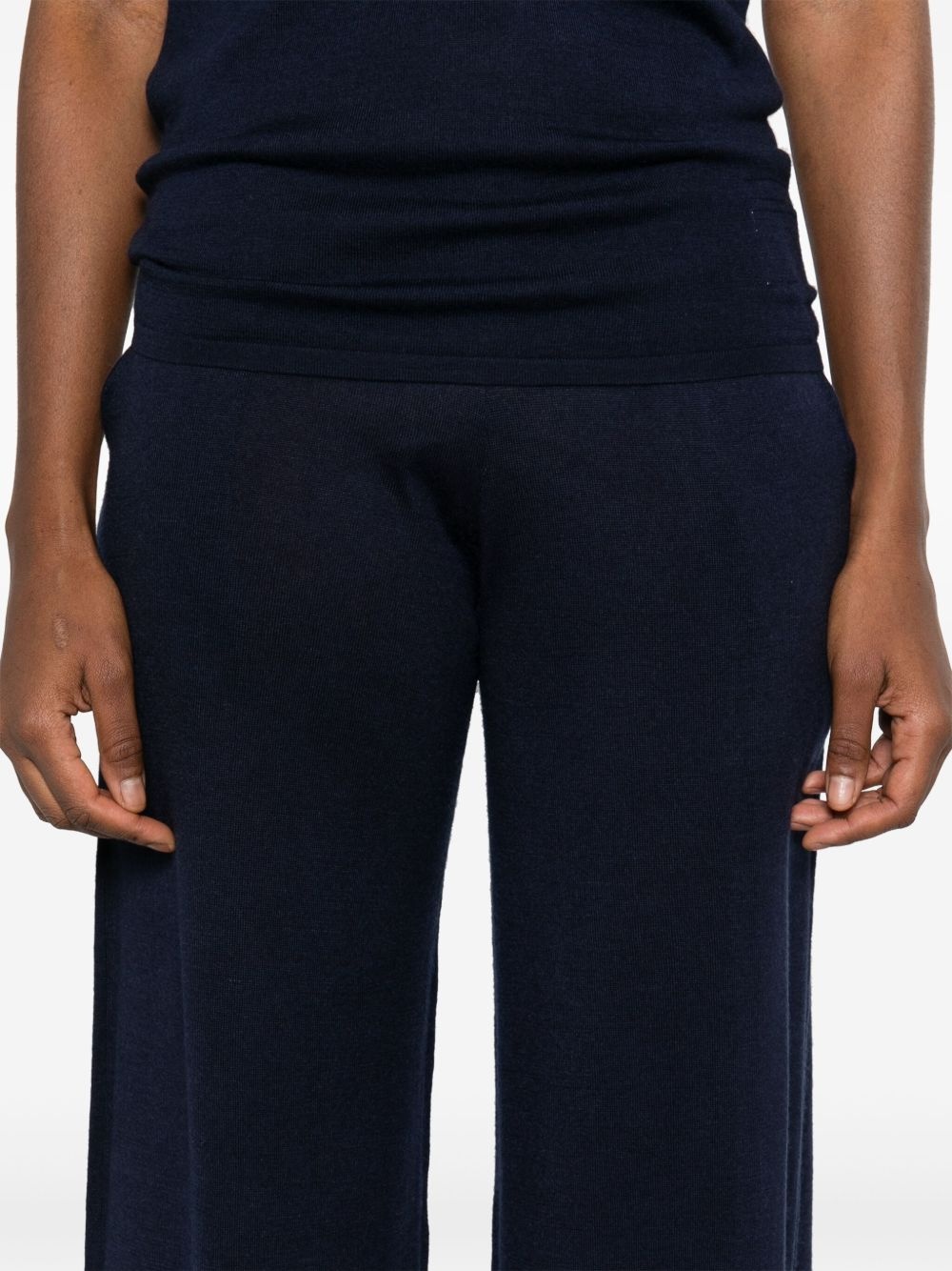 fine-knit trousers - 5