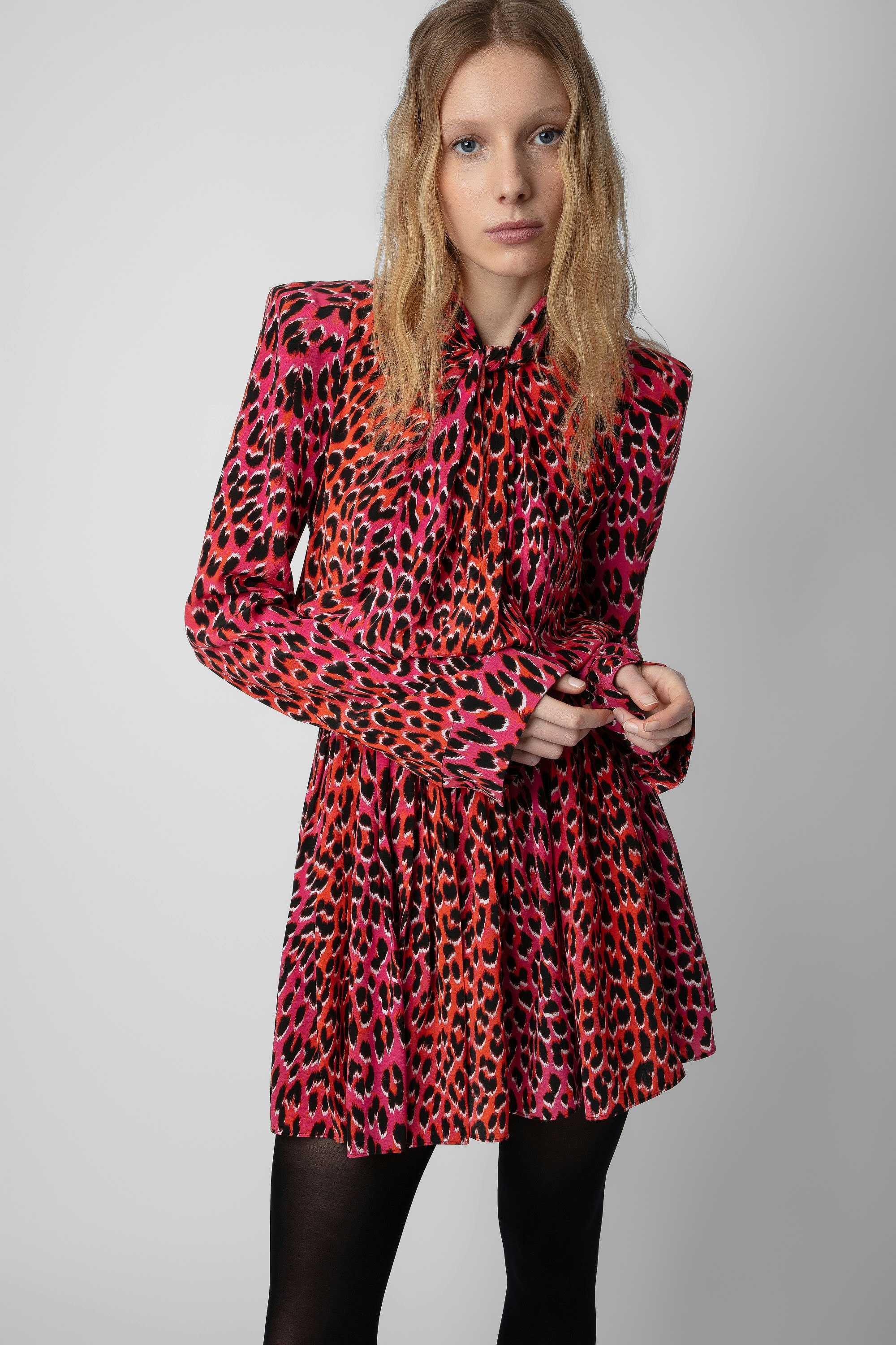 Ryde Leopard Silk Dress - 3