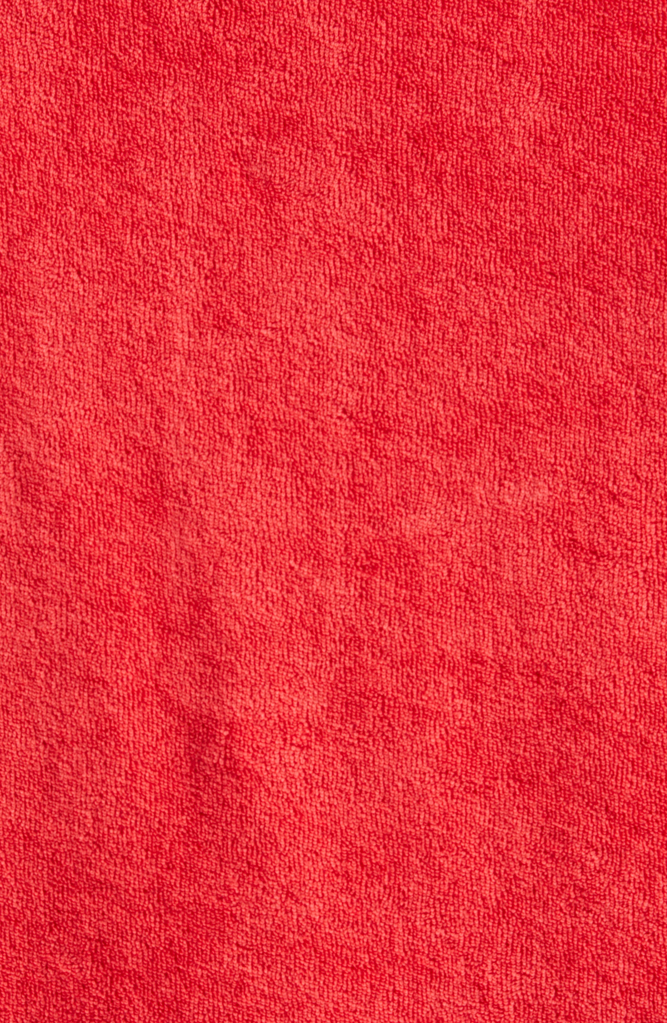Sporty & Rich Vendome Cotton Terry Polo in Fire Red at Nordstrom - 6