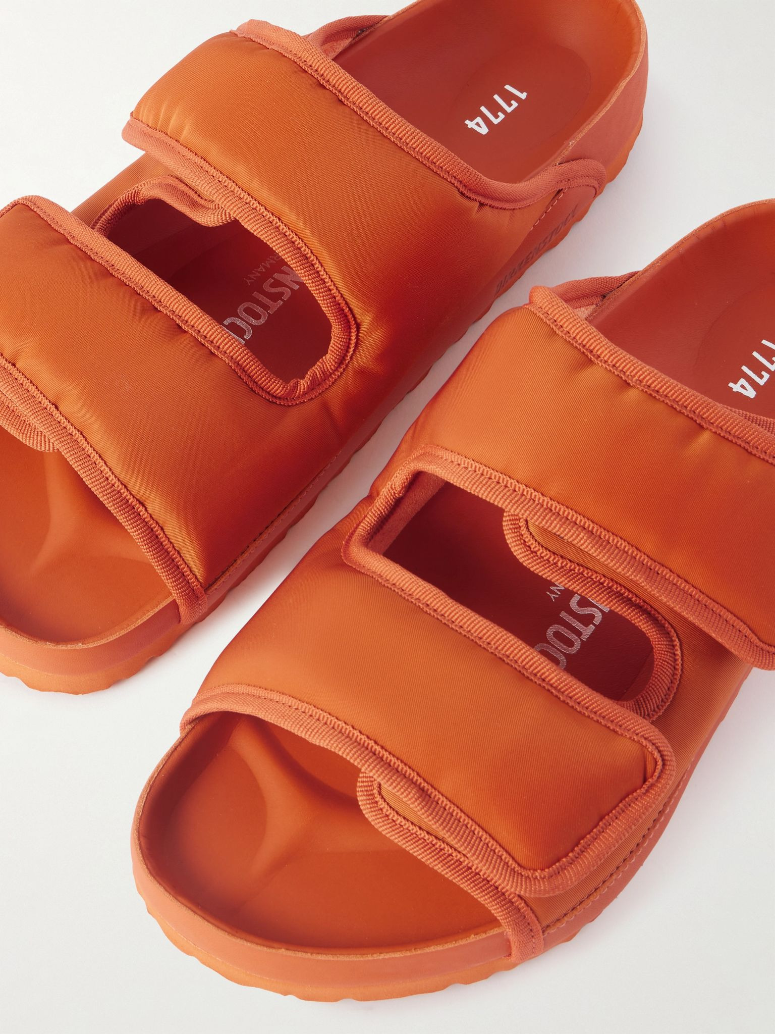 Arizona Cosy Padded Shell Sandals Orange - 5