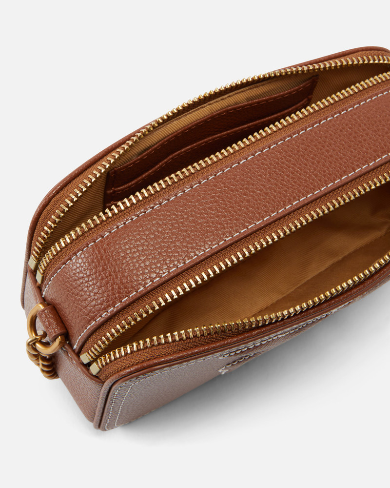 SMALL CROSSBODY BAG WITH RAISED LOVE BIRDS LOGO 4